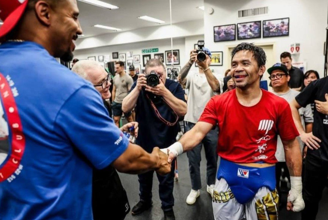 Another Boxing Legend Joins 46-Year-Old Manny Pacquiao In Training Camp 2 Another Boxing Legend Joins 46-Year-Old Manny Pacquiao In Training Camp
