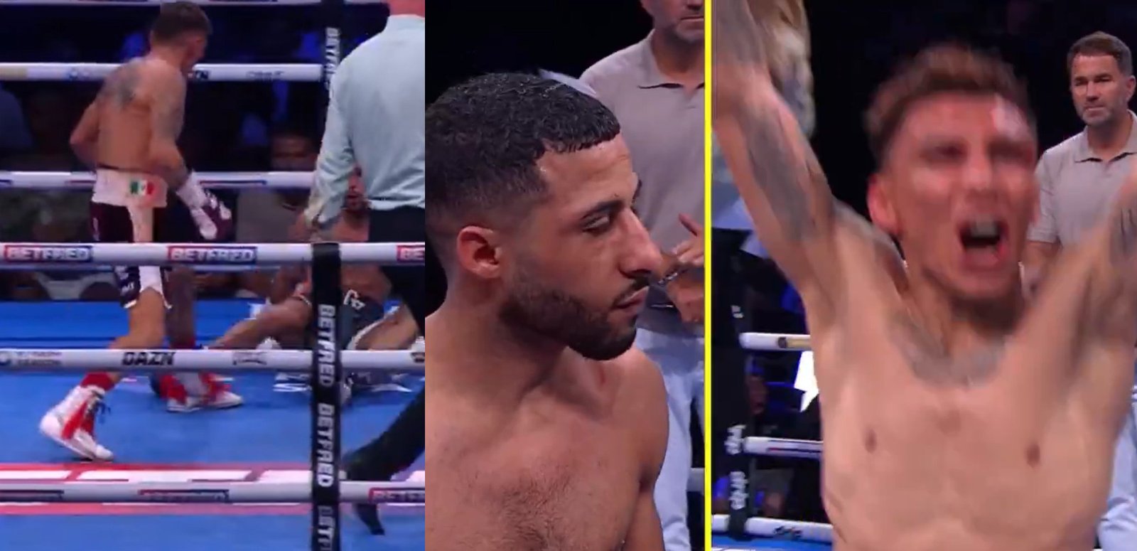 Francisco Rodriguez Final Round Knockdown Of Gal Yafai And The Moment He Got Decision