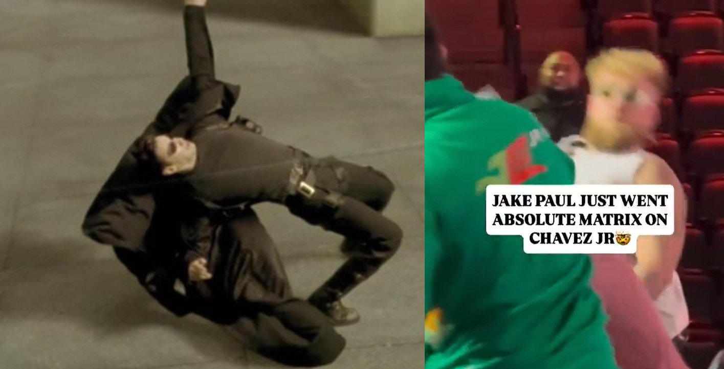 Jake Paul Goes Matrix Mode With Chavez Jr