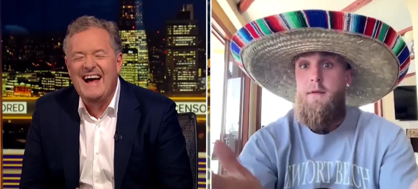 Jake Paul Storms Out Of Piers Morgan Live Interview