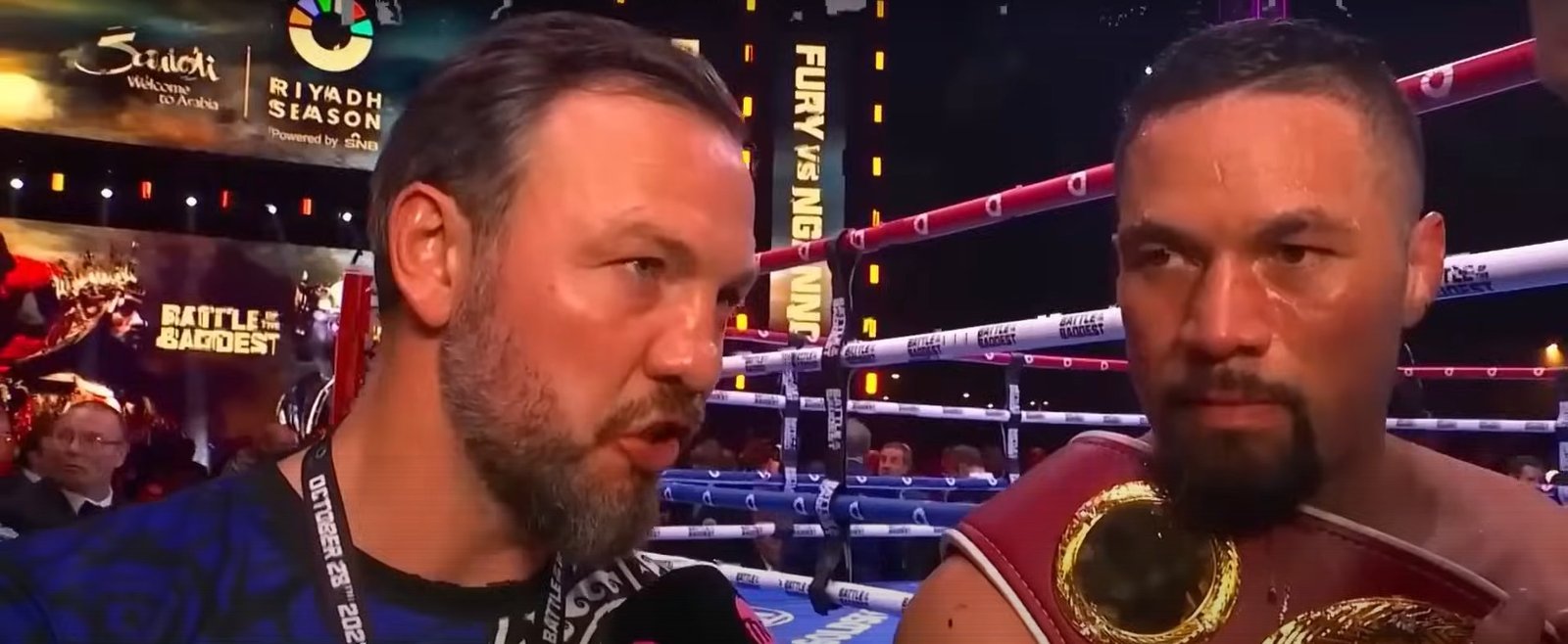 Joseph Parker vs Derek Chisora Official