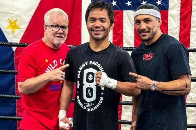 Manny Pacquiao Drafts In Young Boxing Star For Training Camp For Barrios 2 Manny Pacquiao Drafts In Young Boxing Star For Training Camp For Barrios