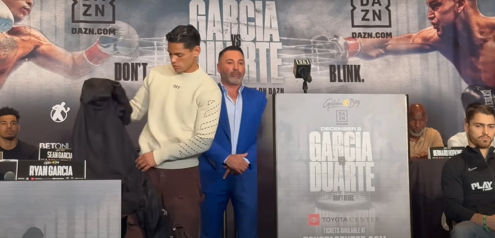 Ryan Garcia Slams Oscar De La Hoya As Speculation That Garcia Will Split From Golden Boy Promotions