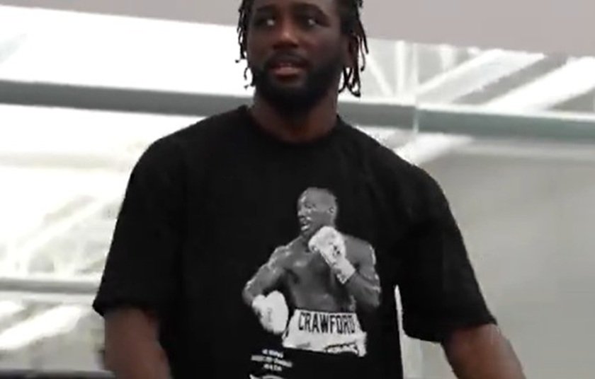 Terence Crawford Trick Shows He's One Of The Greatest Athletes In Boxing Ever