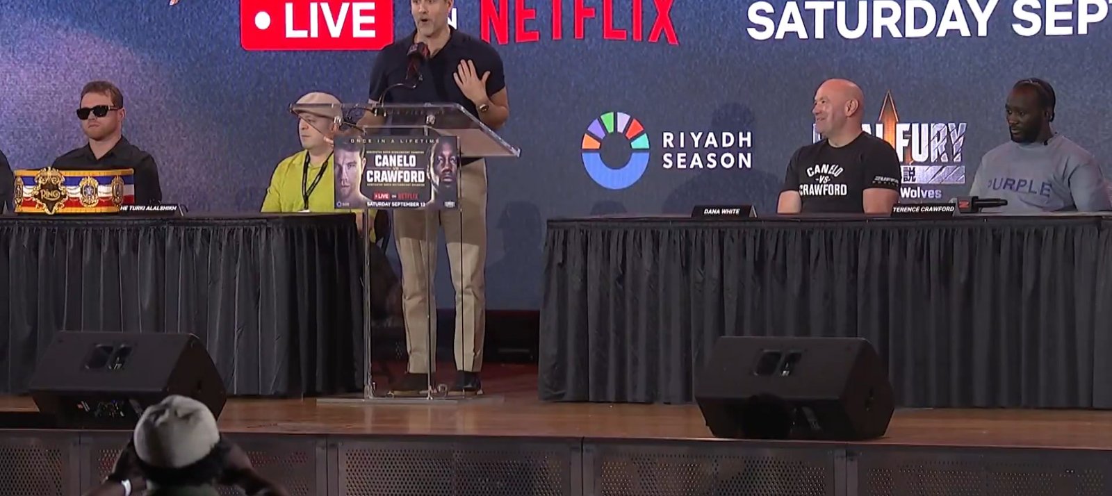 UFC's Dana White Brings Back Legenday HBO Commentator In Boxing Comeback For Canelo vs Crawford