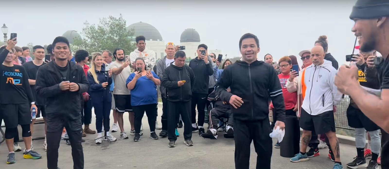 Manny Pacquiao Trains His Younger Fighters On Speed But Is Still Faster Than Them All