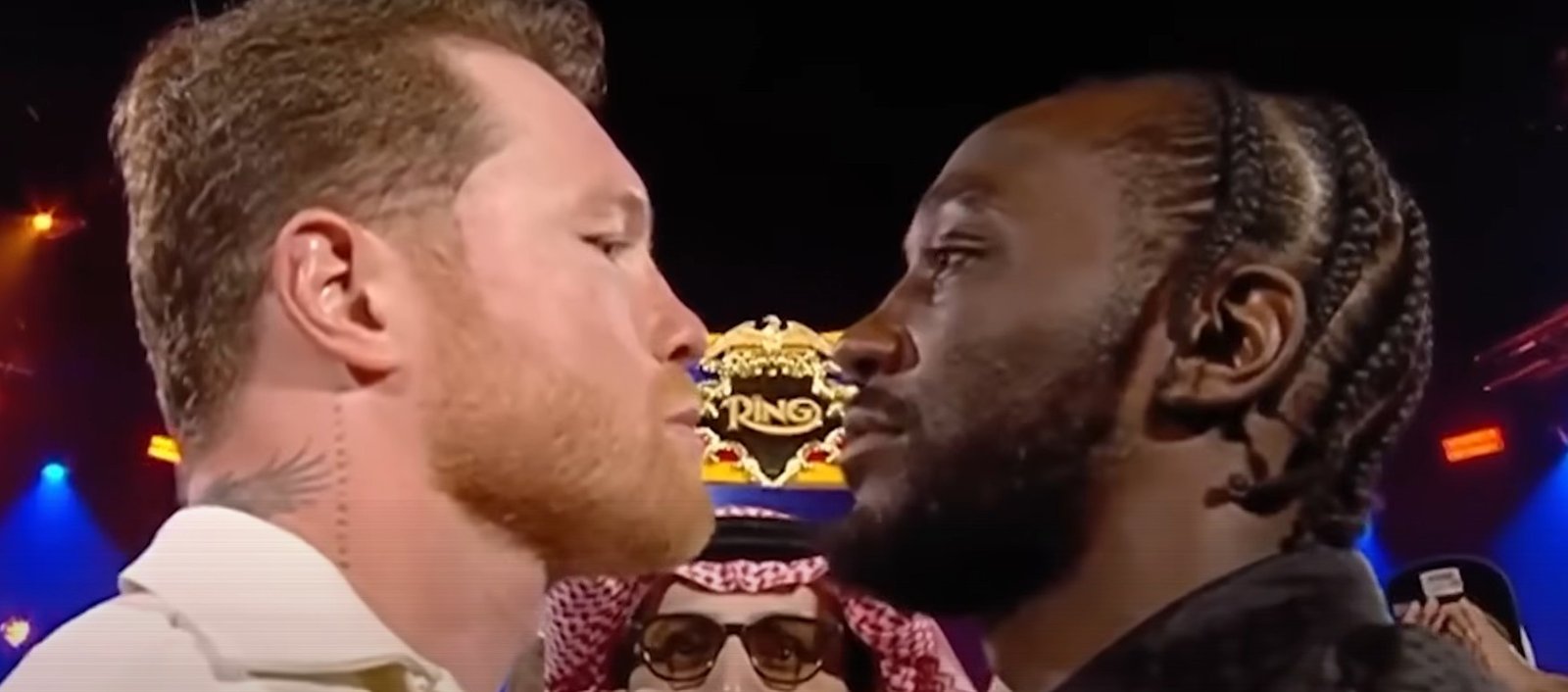 Canelo vs Terence Crawford Intense Face Off