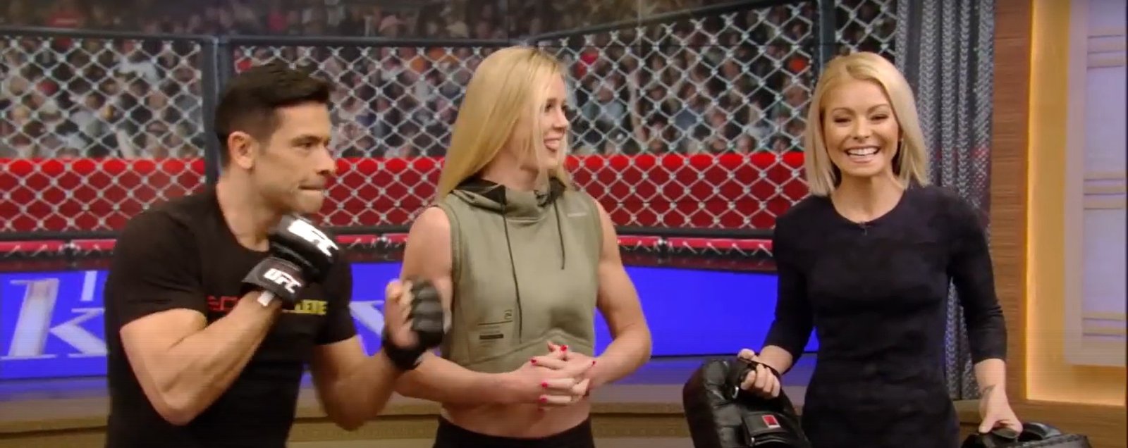 Holly Holm Smashes The Pads Ahead Of Shock Boxing Match On Jake Paul vs Chavez Jr Card