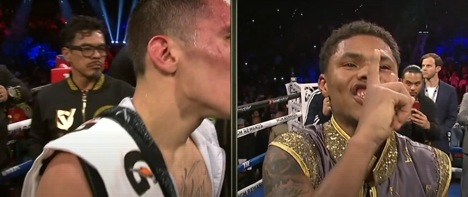 Shakur Stevenson Tells Oscar De La Hoya He Will Fight Him And One Of His Boxers On Same Night