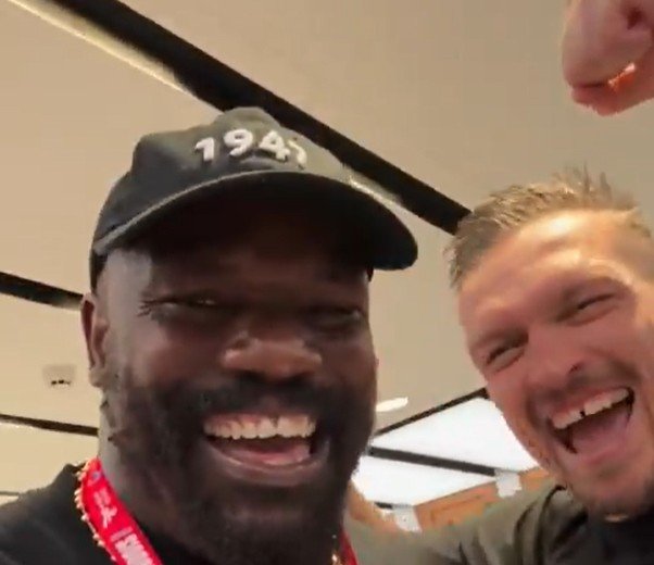 Watch: Chisora Asks Usyk To Stop Beating Up UK Fighters 2 Chisora Asks Usyk To Stop Beating Up UK Fighters