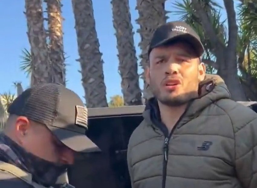 The Moment Chavez Jr Got Arrested