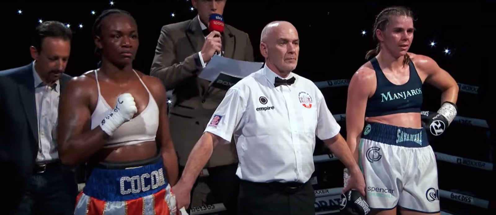 Claressa Shields Puts The Boot In On Savanah Marshall After Defeat On Taylor vs Serrano 3 Show