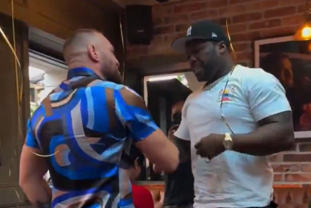 Watch: Conor McGregor And 50 Cent Squash Beef 2 Conor McGregor And 50 Cent Squash Beef