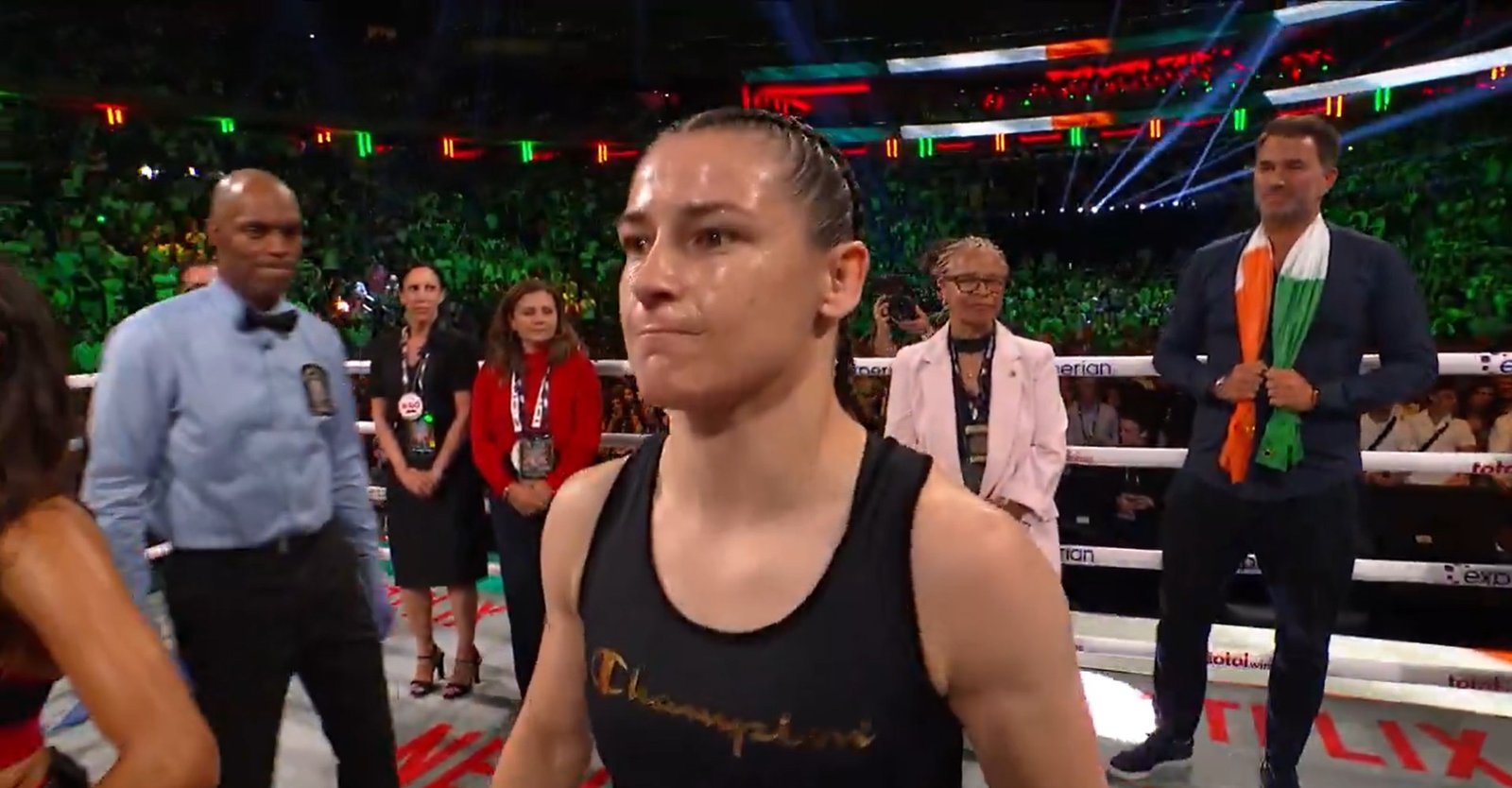 Moments Before Katie Taylor vs Amanda Serrano 3 Shows Madison Square Garden At Its Best