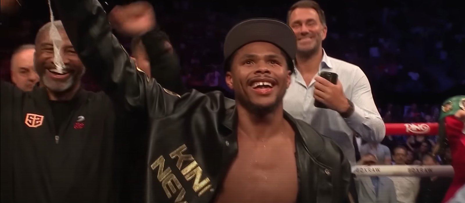 Oscar De La Hoya Reacts To Shakur Stevenson Masterclass