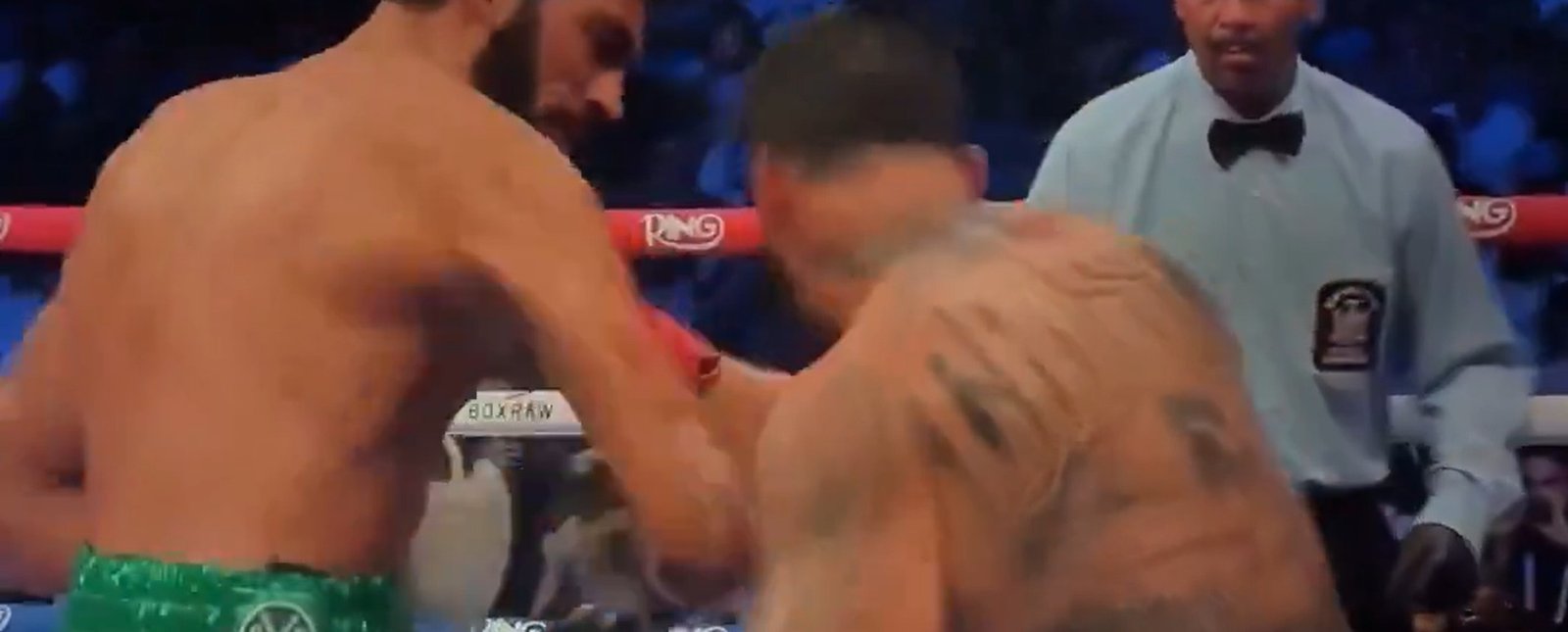The Barbaric Hamzah Sheeraz Combinations That Had Edgar Berlanga Out On His Feet