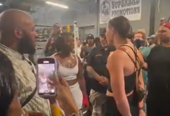Claressa Shields Nearly Gets Into Brawl With Opponent Team Member