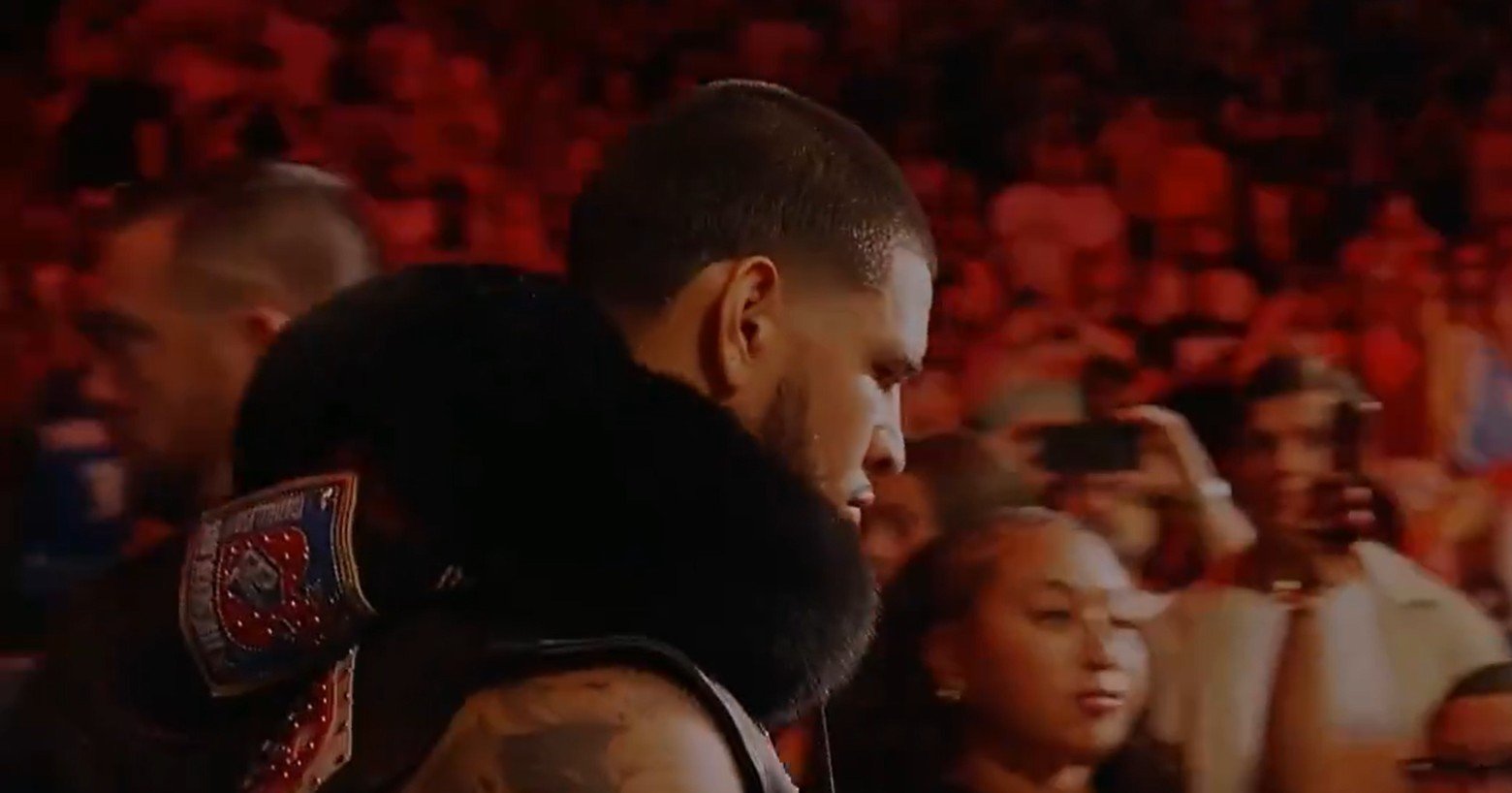 New York's Fat Joe Walks Edgar Berlanga To The Ring