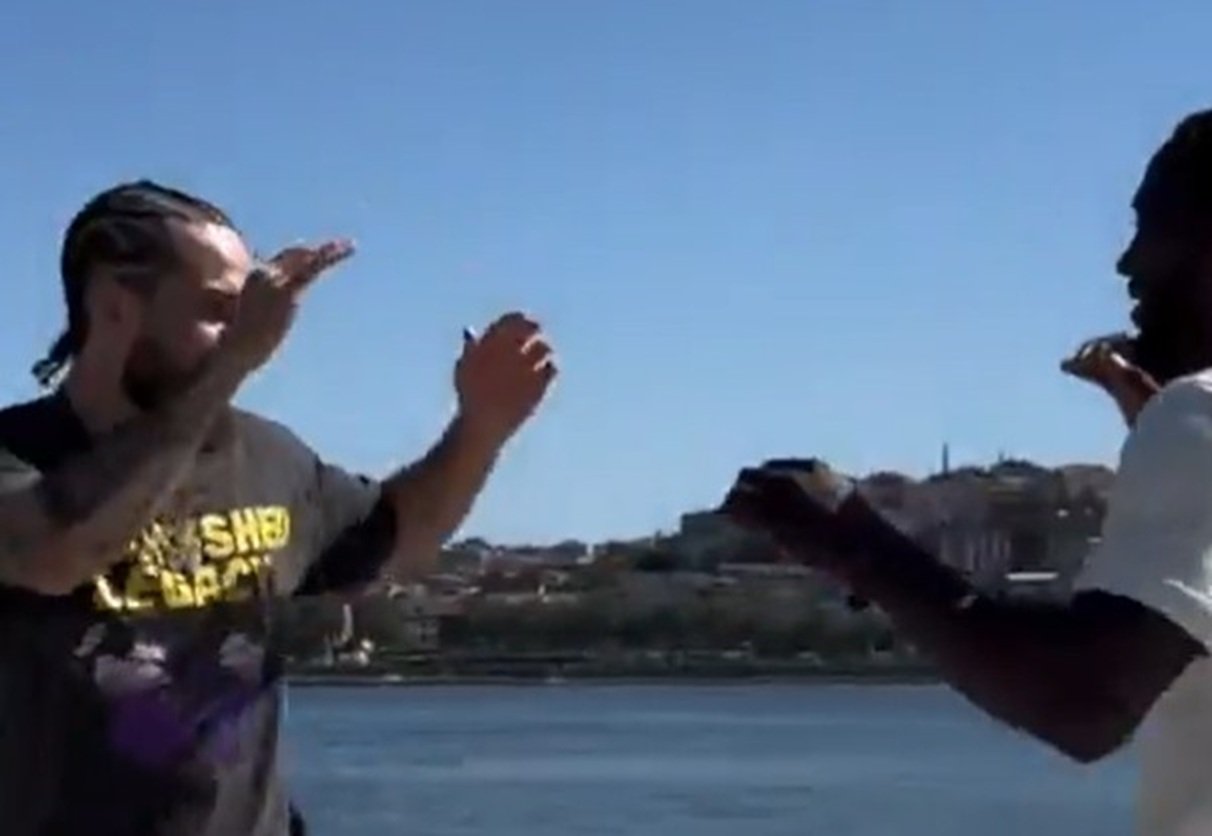 Terence Crawford And Muhammad Ali Grandson Have Slap Box Match