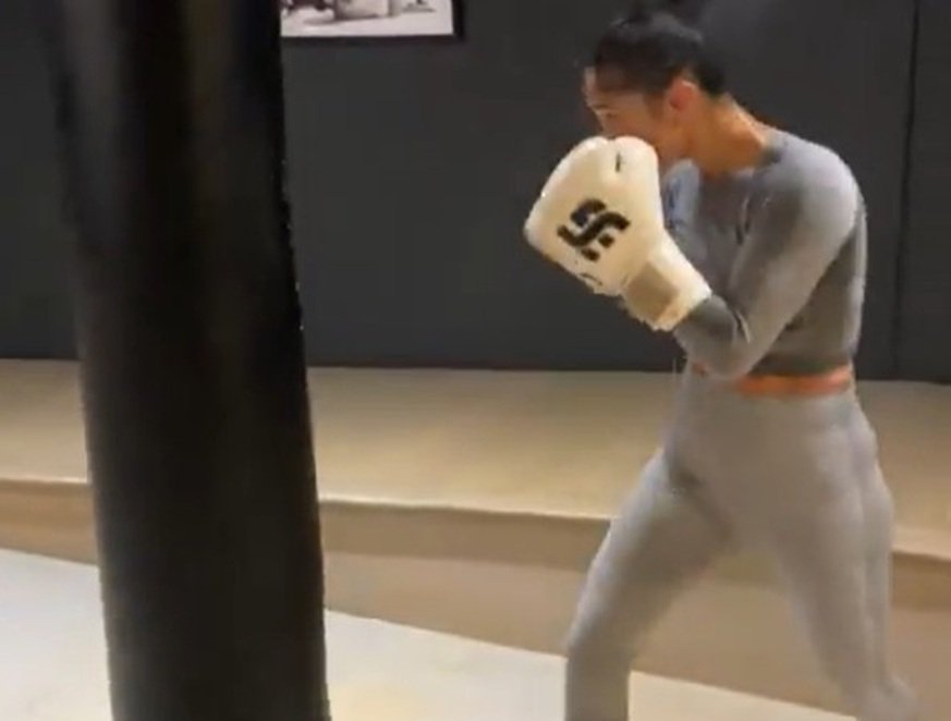 Amanda Serrano Sweating Away The Final Pounds For Katie Taylor Trilogy