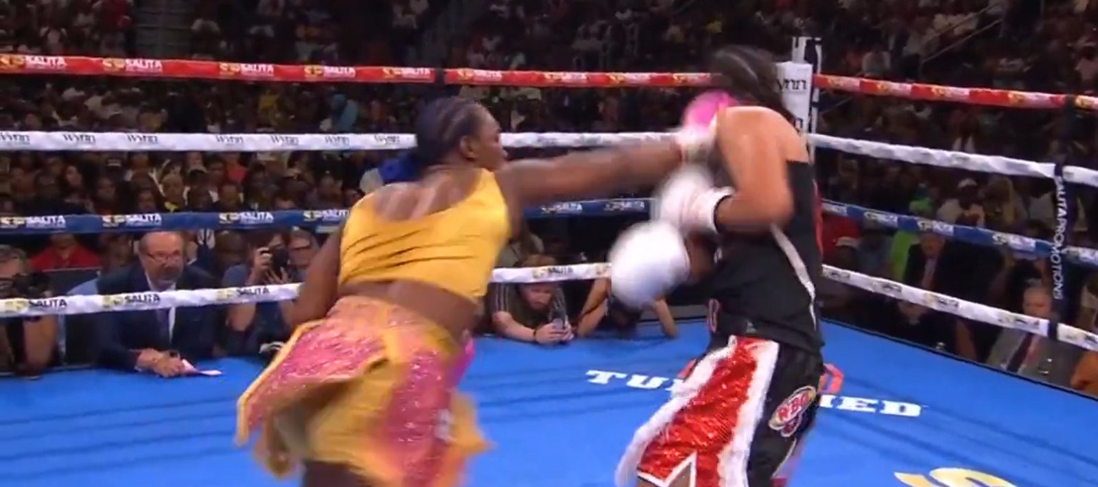 Slow Motion Claressa Shields Masterclass