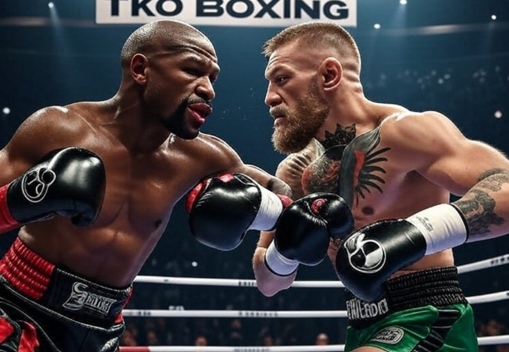 What TKO Boxing Can Learn From Mayweather vs McGregor for Canelo vs Crawford