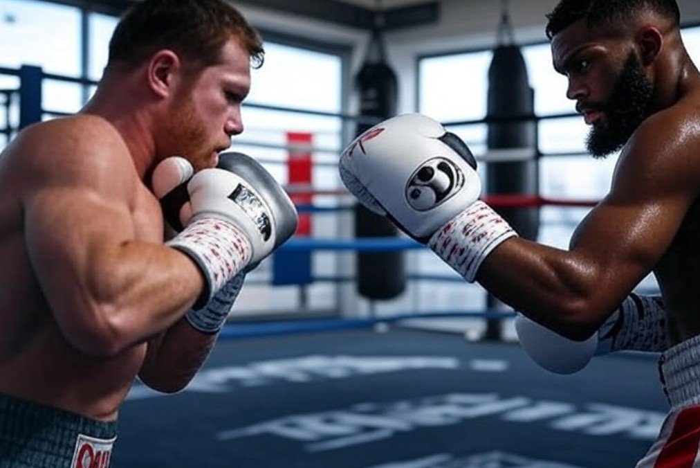 Canelo Brings In Heavy Hitters For Sparring For Crawford