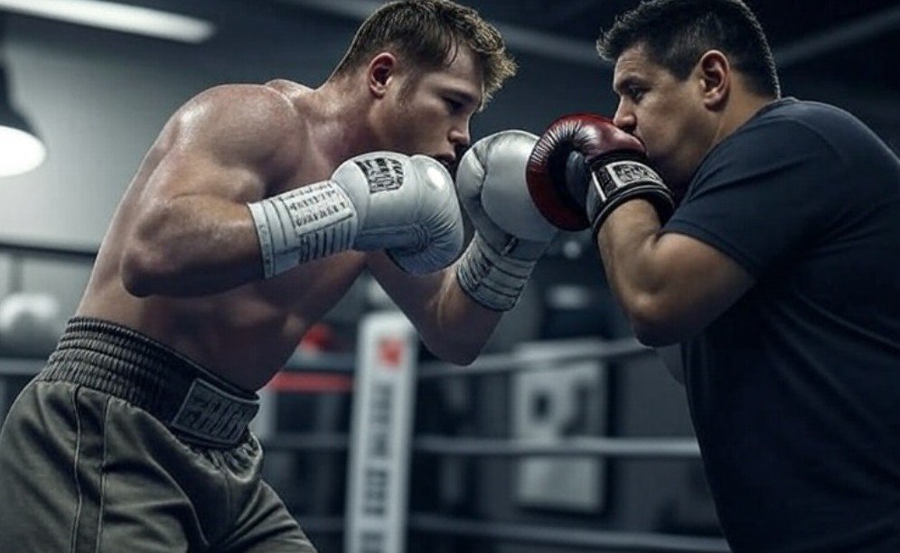 Canelo Smashes The Pads 3 Weeks Out From Bud Crawford Fight