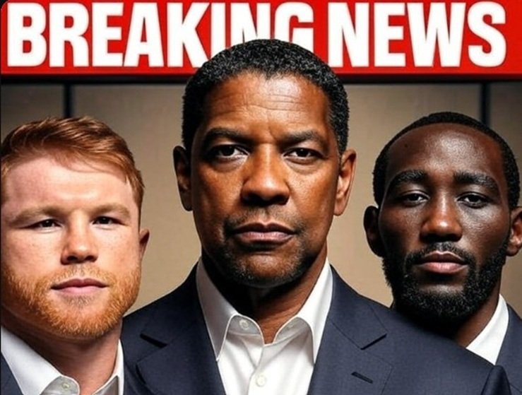 Denzel Washington Invited To Canelo vs Crawford
