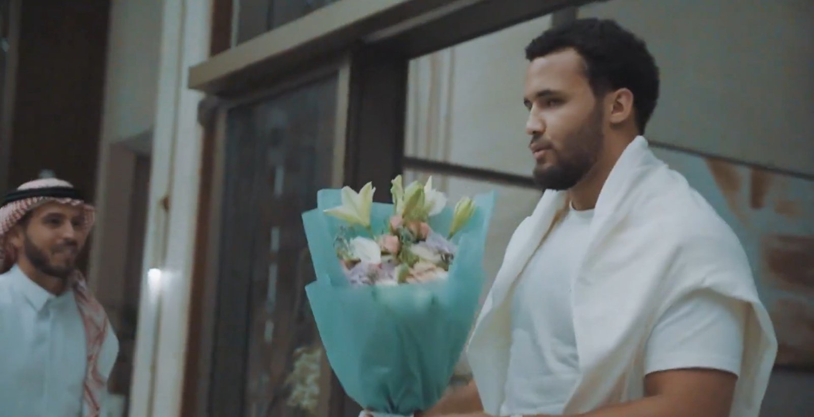 Man Dubbed The New Mike Tyson Relaxed On Fight Week Arrival In Saudi Arabia