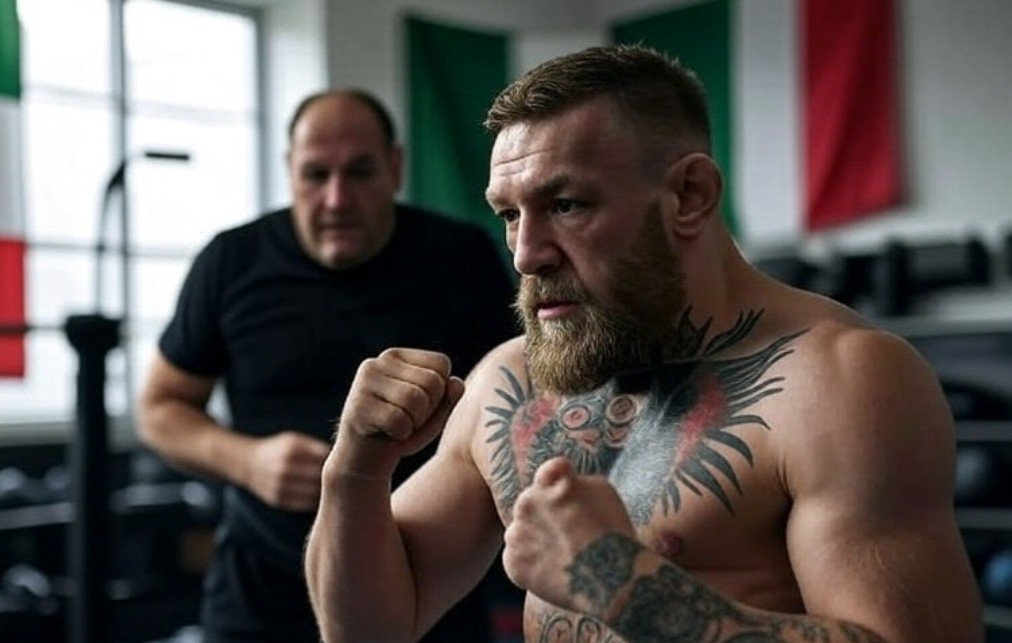 McGregor Sparring In Italy