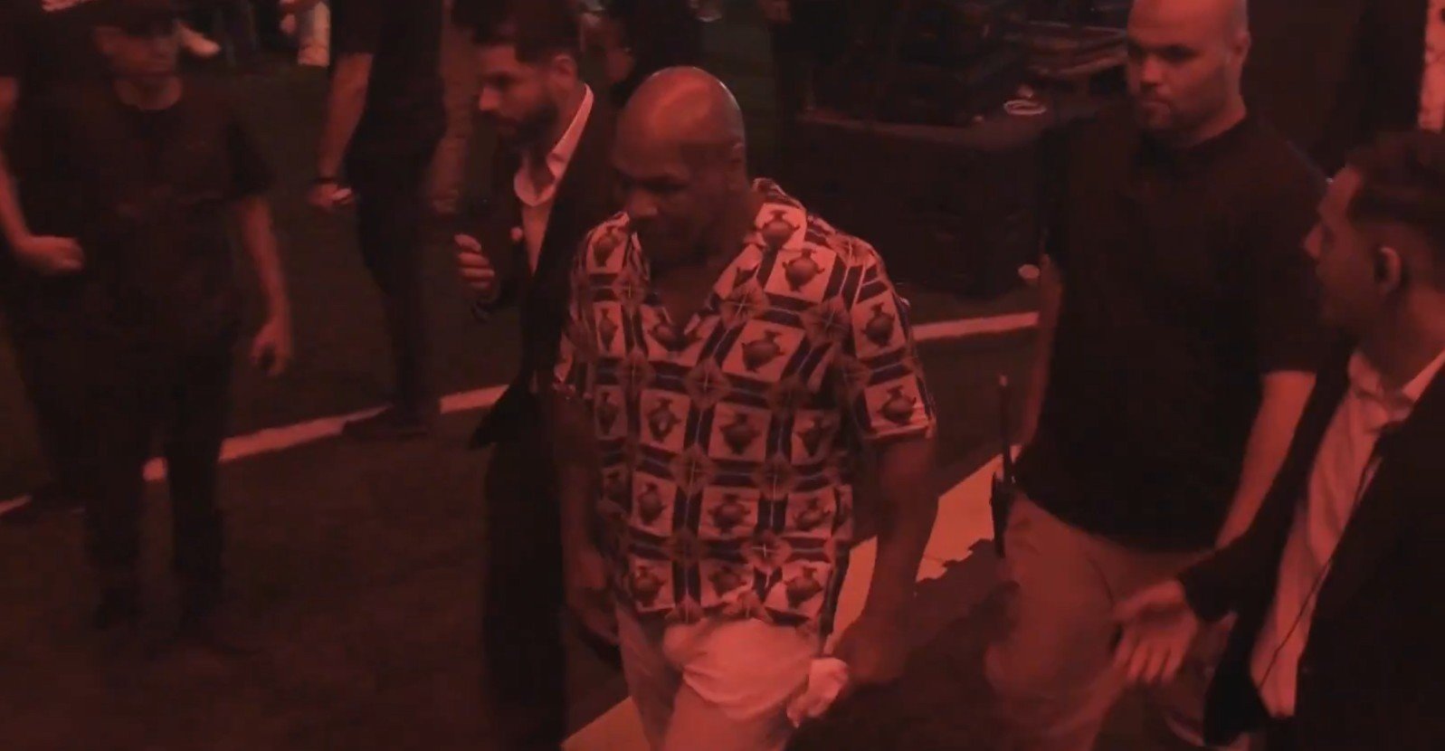 Watch: Mike Tyson Legendary Boxing Entrance In Libya 2 Mike Tyson Legendary Boxing Entrance In Libya