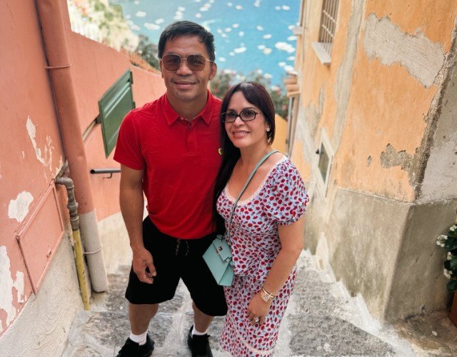 Pacquiao Goes To Italy