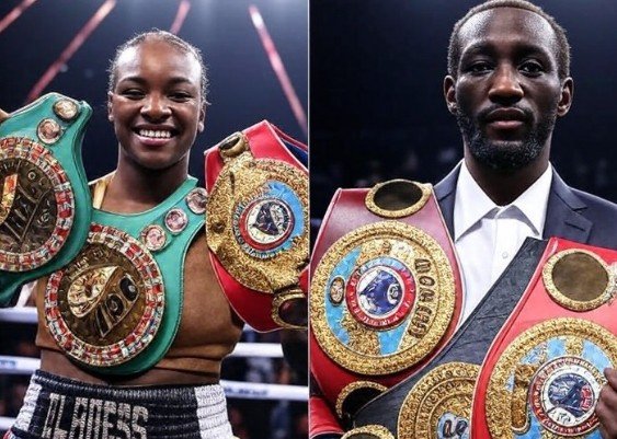 Claressa Shields Reacts To Terence Crawford Defeating Canelo