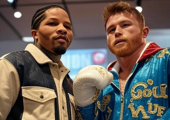Gervonta Davis Finally Emerges Since Getting Out Of Jail And Case Dismissed Appears Alongside Canelo