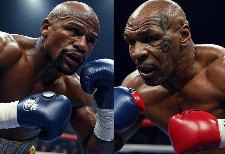 Mayweather Taunts Mike Tyson Ahead Of Exhibition Boxing Match