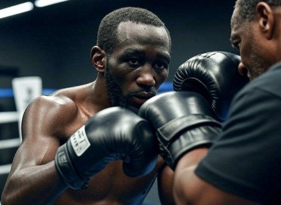 Mixed Response To First Look At Super Middleweight Terence Crawford On The Mitts