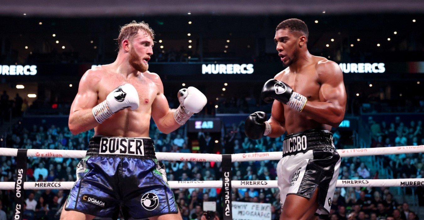 Anthony Joshua vs Jake Paul Size Difference Revealed