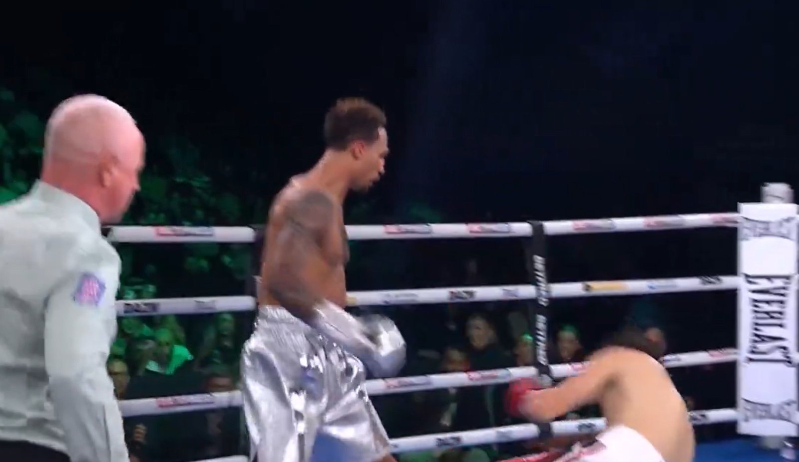 Ben Whittaker Round 1 Knockout In Slow Motion