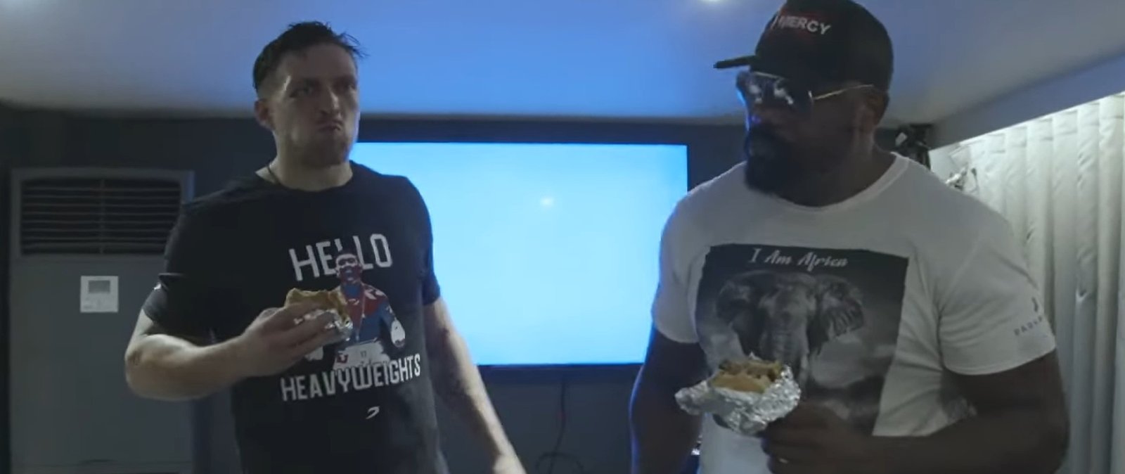 Derek Chisora And Boxing Burgers