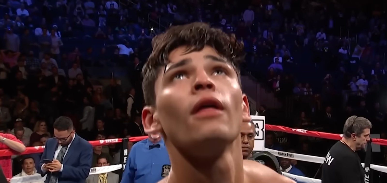 Ryan Garcia Reacts To Mario Barrios Fight News