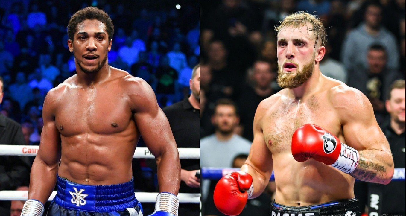 Stats On Jake Paul Weight Gain For Anthony Joshua