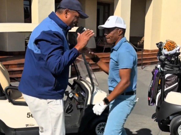 Sugar Ray Leonard Shows Off Sick Speed At 69 Years Old