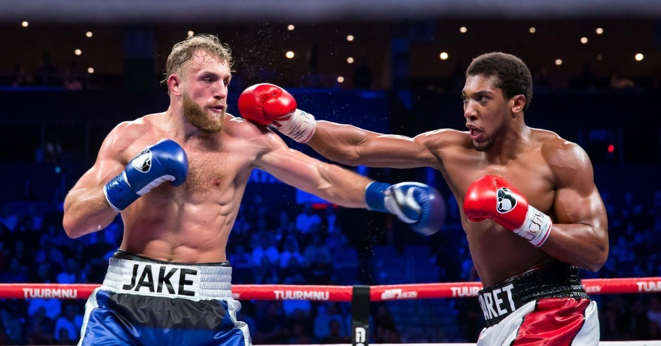 Jake Paul Rips Anthony Joshua Olympic Gold Medal