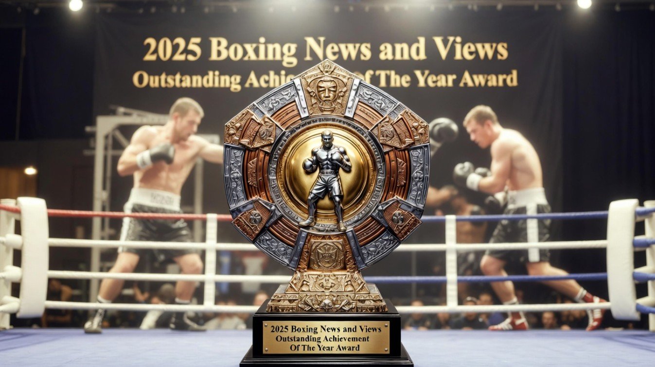 2025 Boxing News and Views Outstanding Achievement Of The Year Award