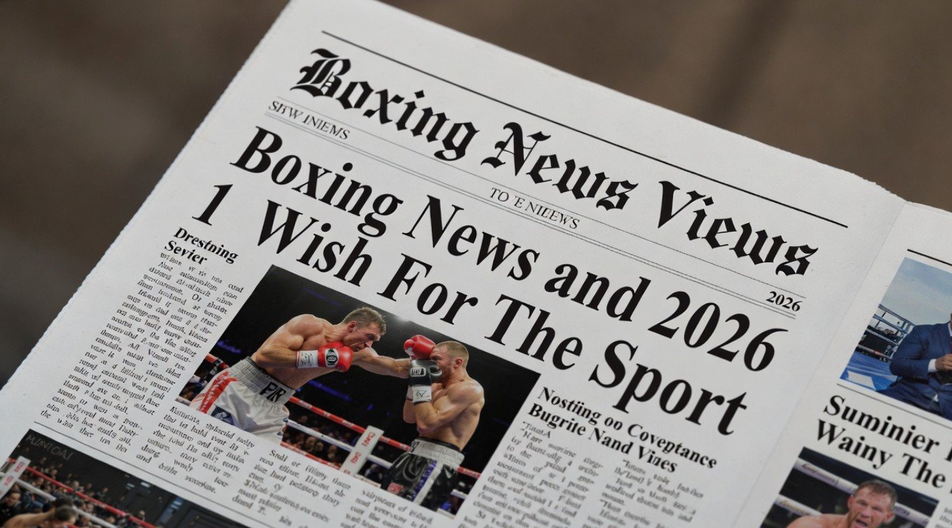 2026 Boxing News and Views Number 1 Wish For Boxing