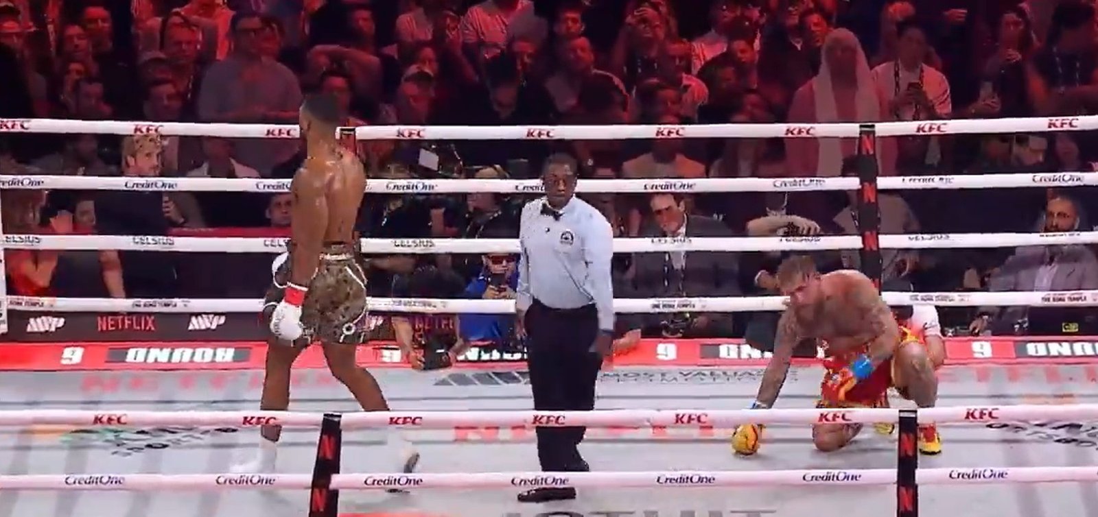 Watch: All The Times Jake Paul Was Dropped By Anthony Joshua 2 All The Times Jake Paul Was Dropped By Anthony Joshua