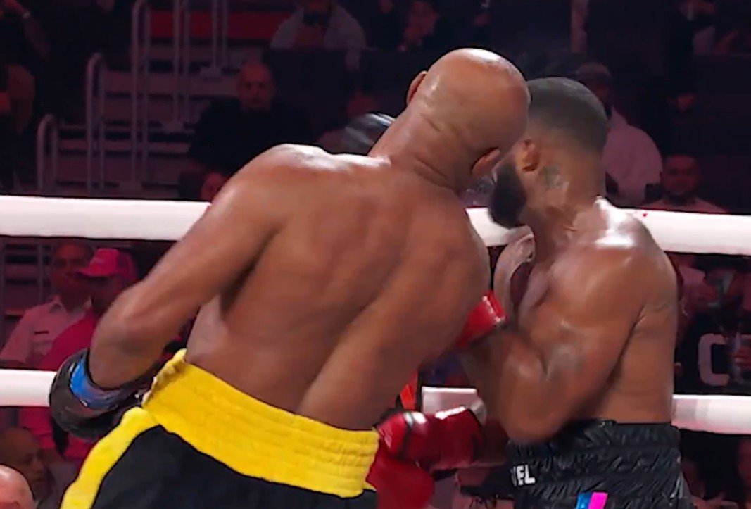 At 50 Anderson Silva In Boxing Brutally Knocks Out Tyron Woodley