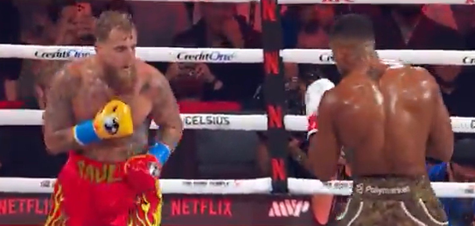 Jake Paul Has His Hands Down Against Joshua