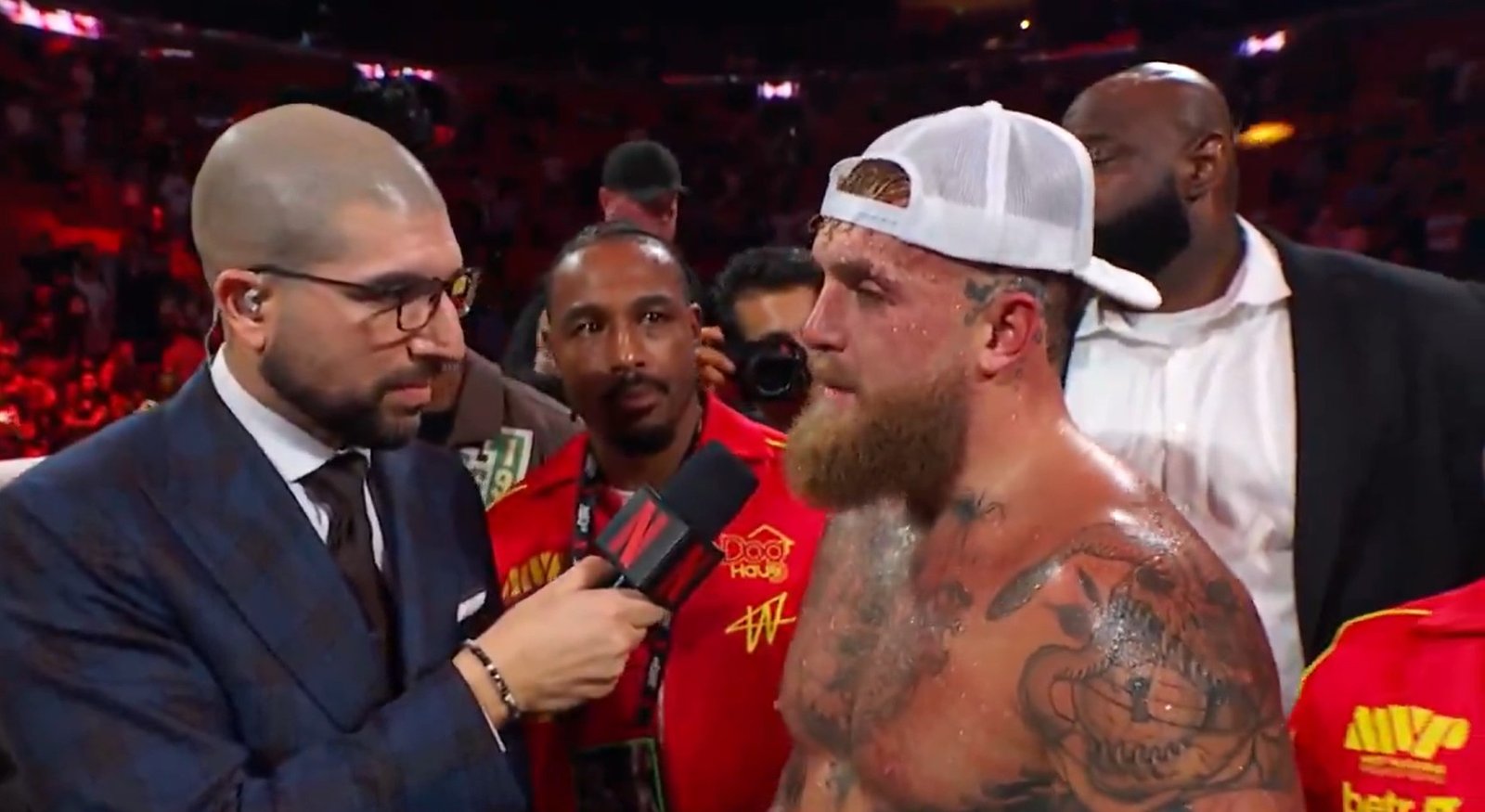 Jake Paul Immediate Reaction To Joshua Defeat